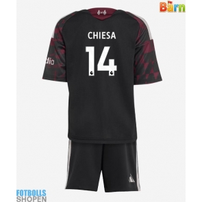Billiga Liverpool Federico Chiesa #14 Tredjeställ Barn 2026-27 Kortärmad (+ Korta byxor)